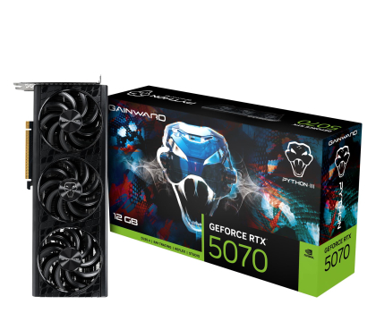 Karta graficzna NVIDIA Gainward GeForce RTX 5070 Python III 12GB GDDR7 DLSS5